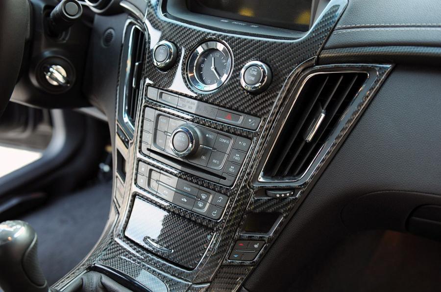 Детали интерьера Cadillac CTS-V VR1200 Twin-Turbo by Hennessey 2012 года  (фото 17 из 57)